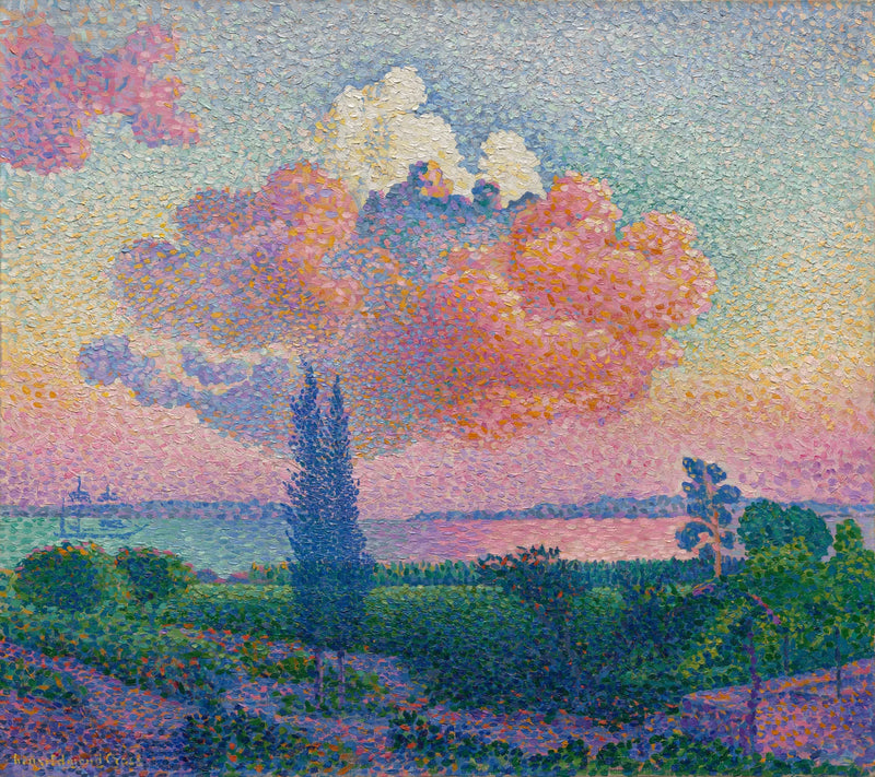 Die rosa Wolke - Henri-Edmond Cross