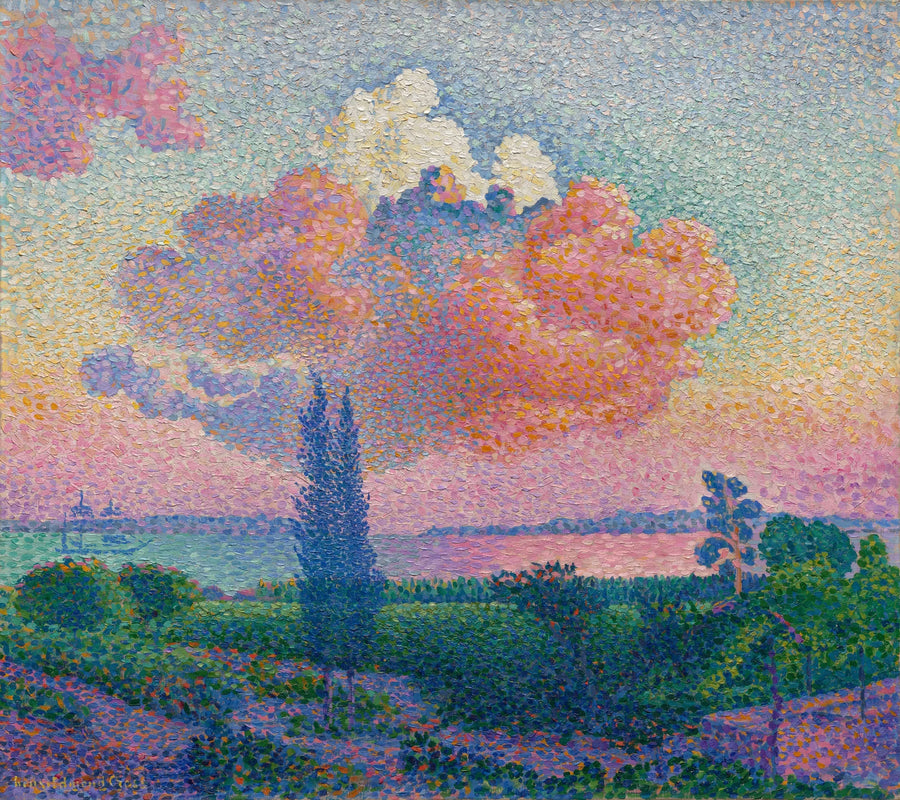 Die rosa Wolke - Henri-Edmond Cross