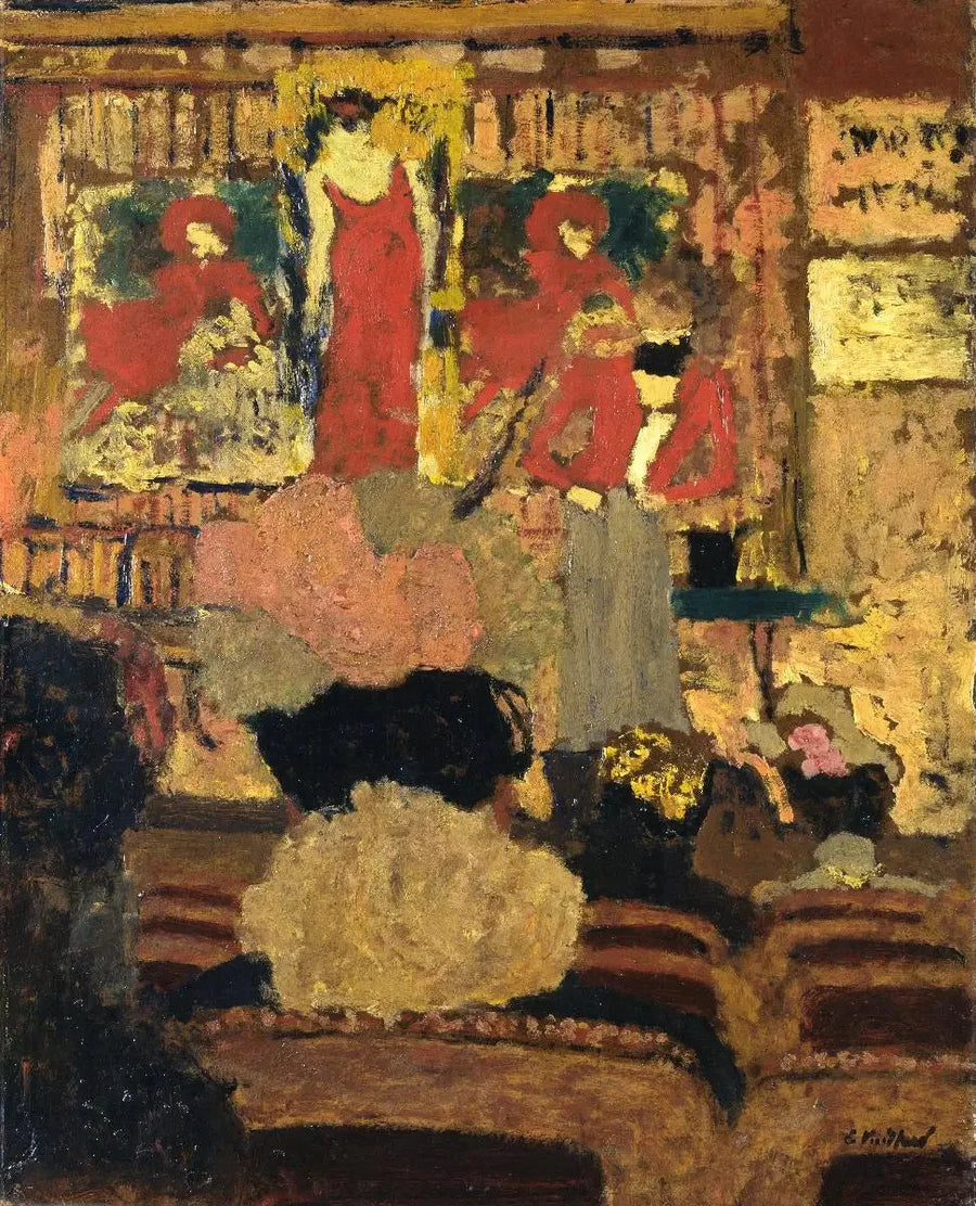 Die Nummer des Illusionisten - Édouard Vuillard