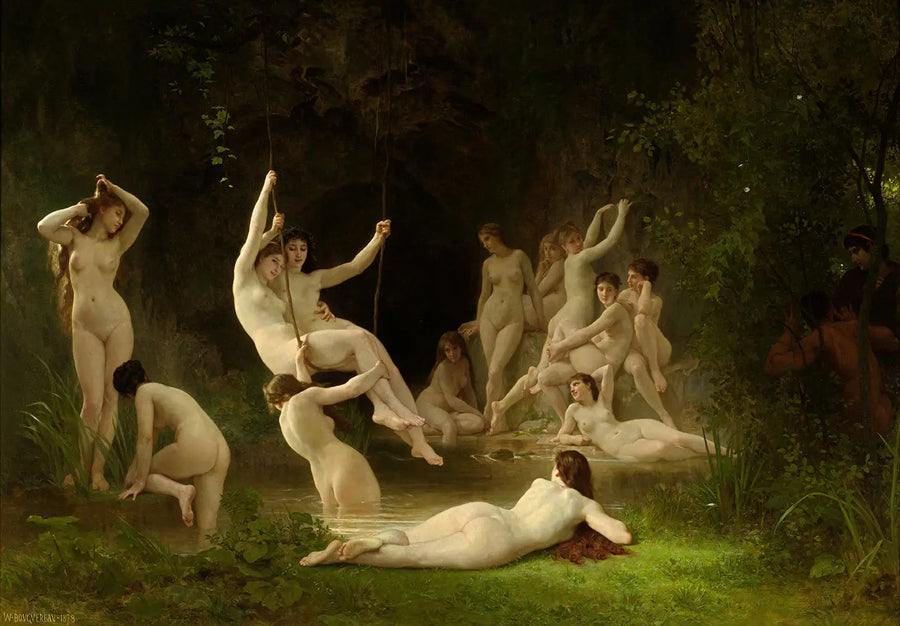Der Nymphenbrunnen - Bouguereau