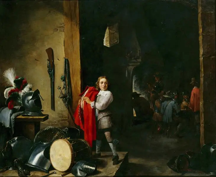 Die Seite im Wachsaal - David Teniers der Jüngere