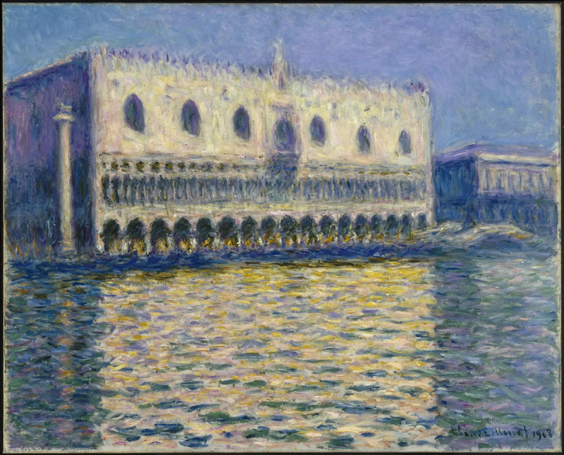 Der Herzogspalast - Claude Monet