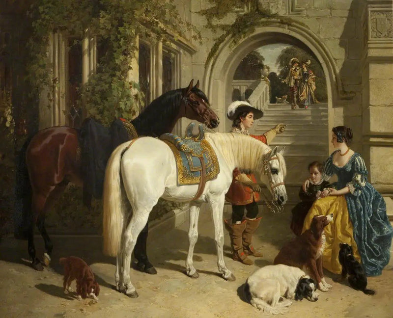Der Palfroi de ma Dame - John Frederick Herring, Sr.