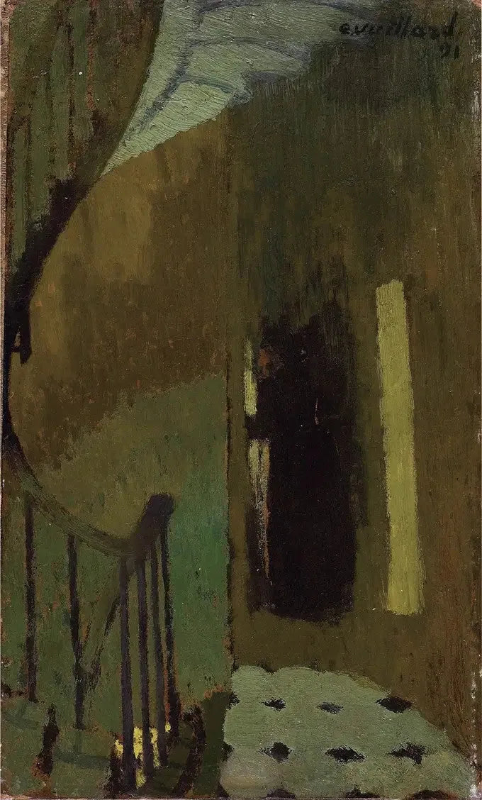 Der Zwischenboden, Rue de Miromesnil - Édouard Vuillard