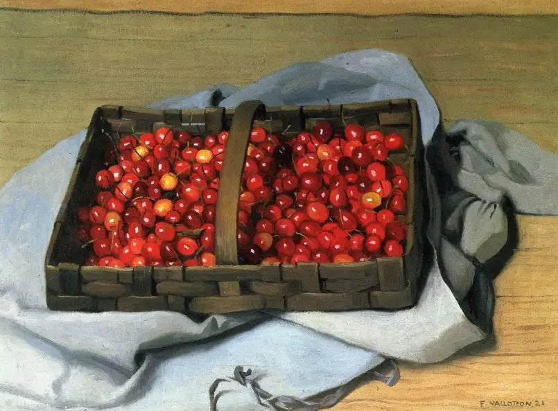 Le Panier de cerises - Félix Vallotton - Alpha Reproduction