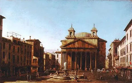 Der Pantheon - Canaletto