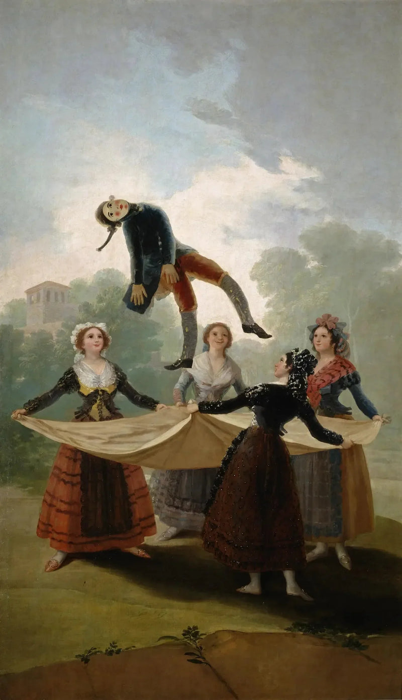 Der Marionettenspieler - Francisco de Goya