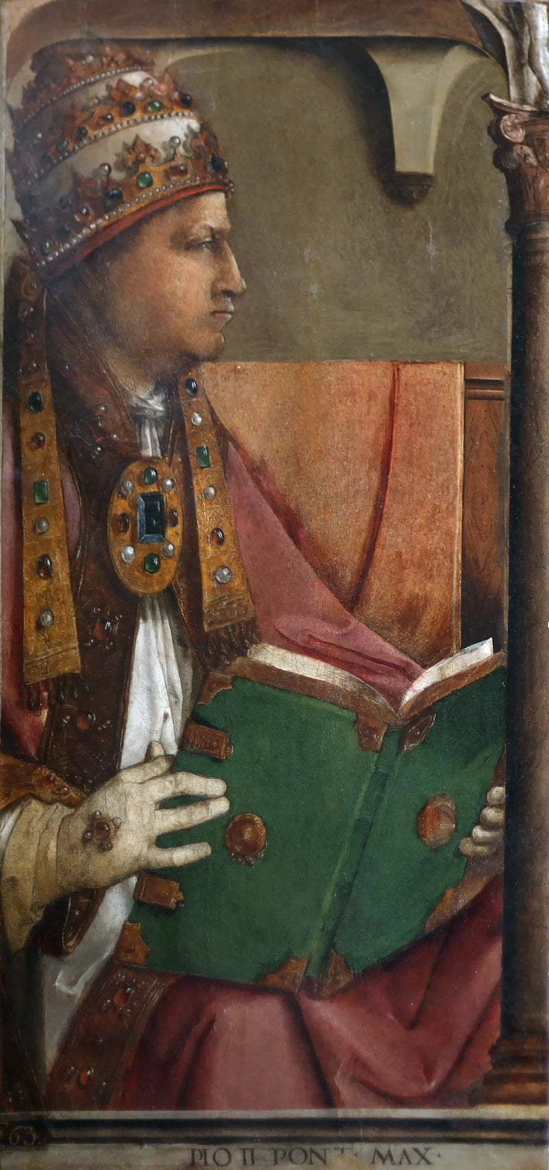 Papst Pius II - Pedro Berruguete