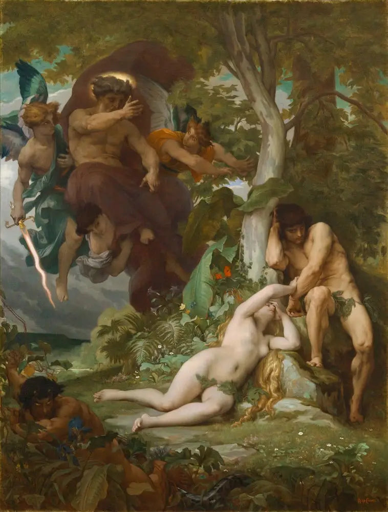Das verlorene Paradies - Alexandre Cabanel