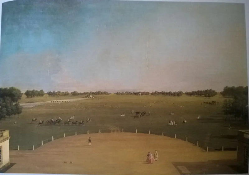 Der Badmintonpark seit Badminton House - Canaletto