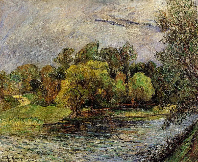Der Østervold Park in Kopenhagen - Paul Gauguin