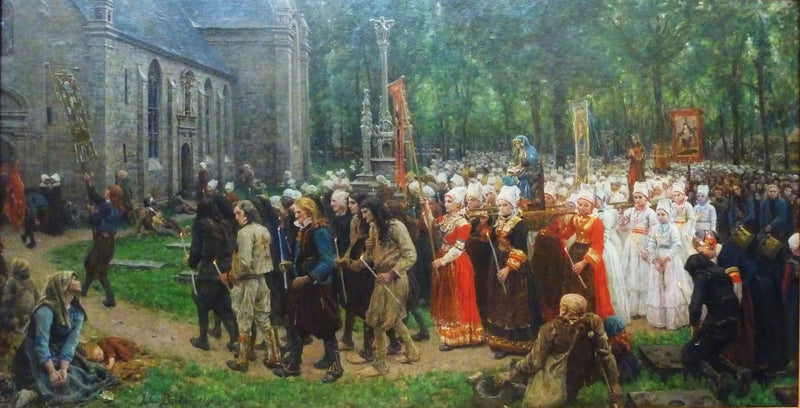Der Segen von Kergoat - Jules Breton