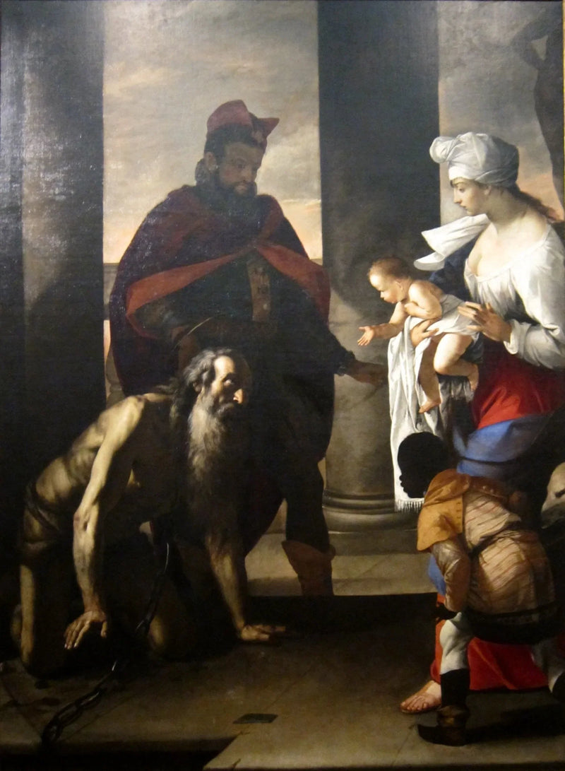 Der Sühneakt des heiligen Johannes Chrysostomus - Mattia Preti
