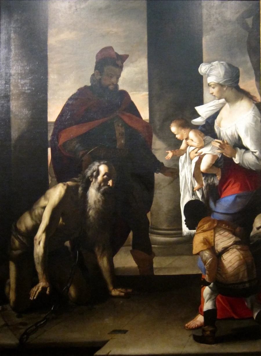 Der Sühneakt des heiligen Johannes Chrysostomus - Mattia Preti