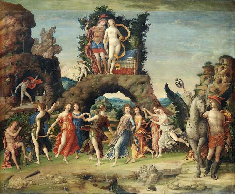 Der Parnass - Andrea Mantegna