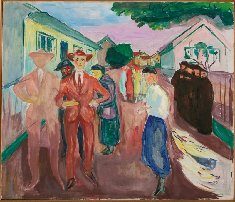 Der Teilung von Faust - Edvard Munch