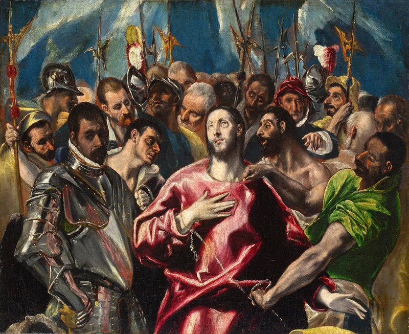 Die Teilung des Gewandes Christi - El Greco