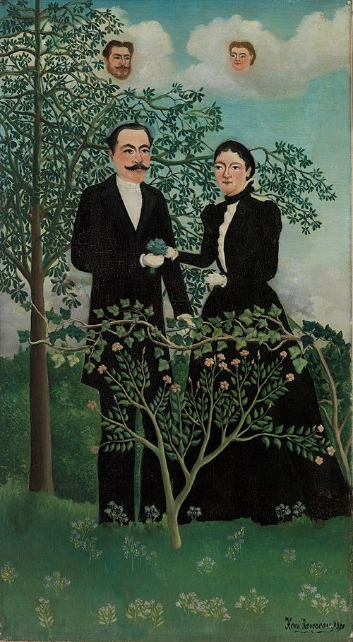 Le Passé et le Présent - Henri Rousseau - Alpha Reproduction