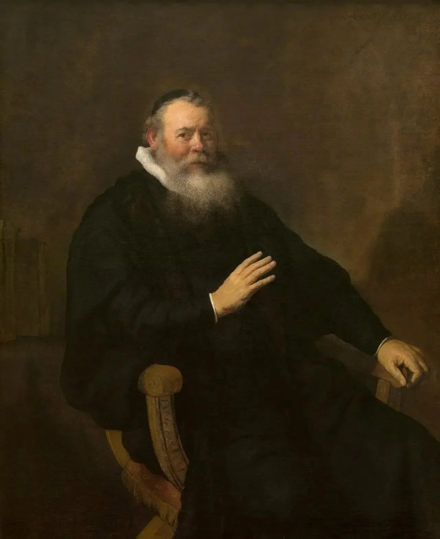 Der Pastor Eleazar Swalmius - Rembrandt