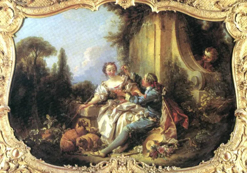 Der galante Pfarrer - François Boucher