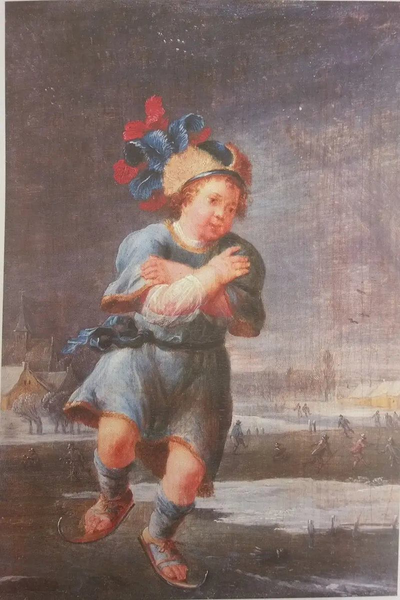Der Eisläufer - David Teniers der Jüngere
