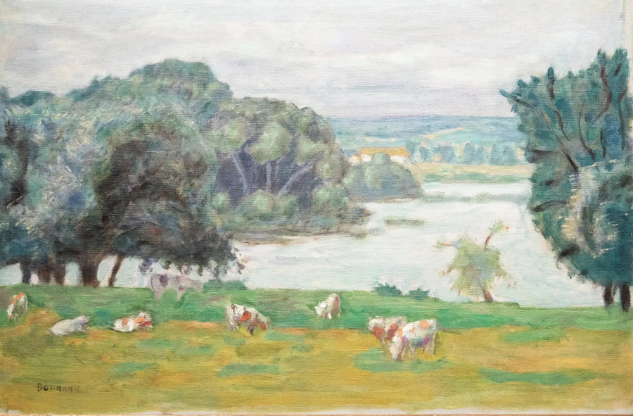 Die Weide, Ufer der Seine - Pierre Bonnard