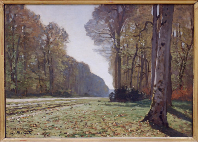 Der Pflasterstein von Chailly - Claude Monet