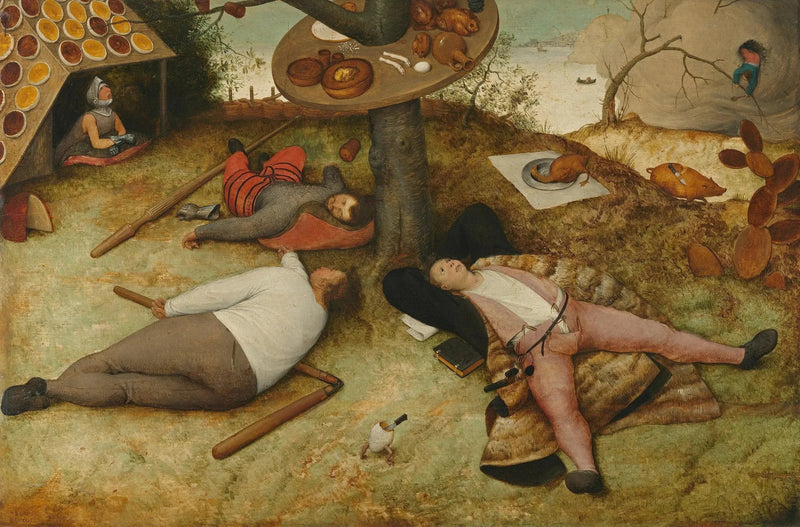 Das Land der Cockaigne - Pieter Brueghel der Ältere