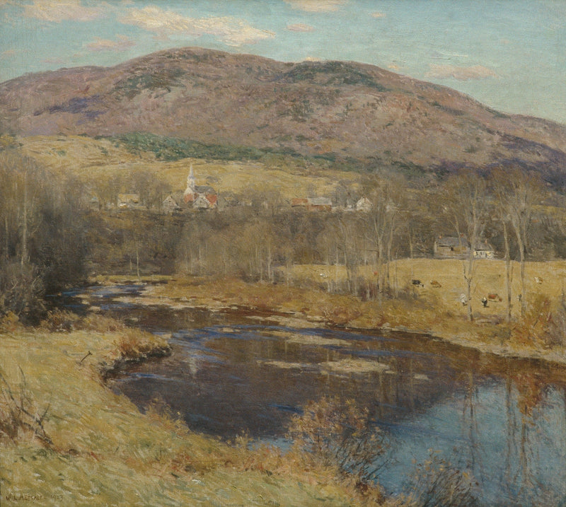 Das Land des Nordens - Willard Metcalf
