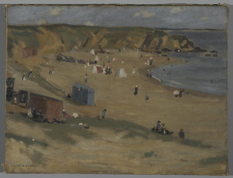Das Landschaftsbild von Pouldu - Frederick Carl Frieseke