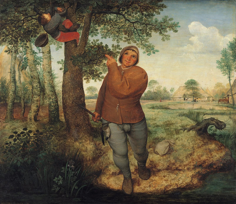 Der Bauer und der Nestdieb - Pieter Brueghel der Ältere