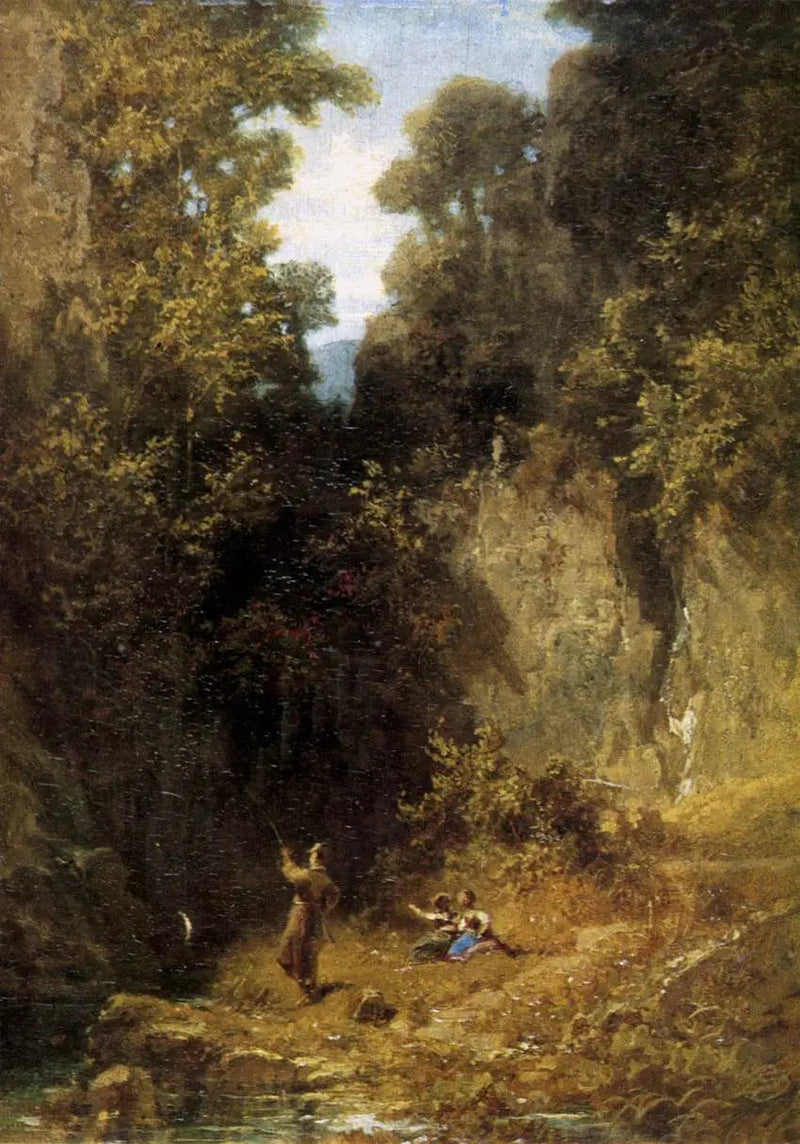 Der Fischer - Carl Spitzweg