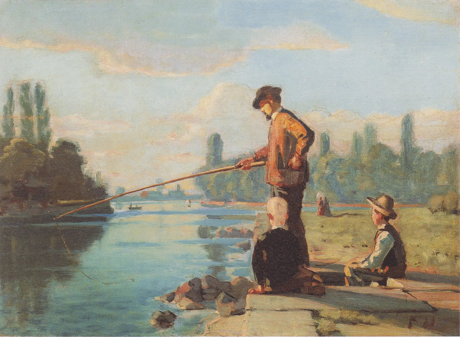 Der Fischer - Ferdinand Hodler