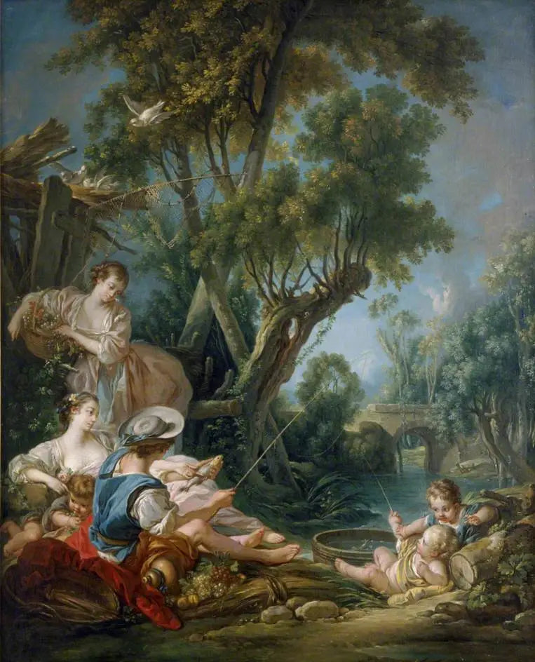 Der Fischer - François Boucher