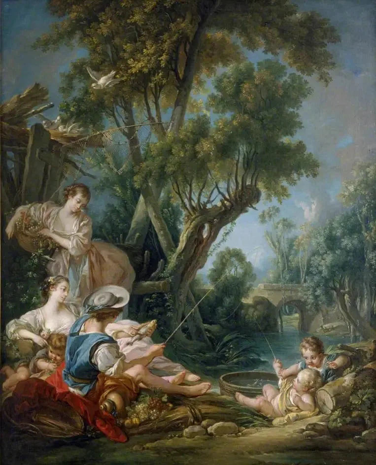 Der Fischer - François Boucher