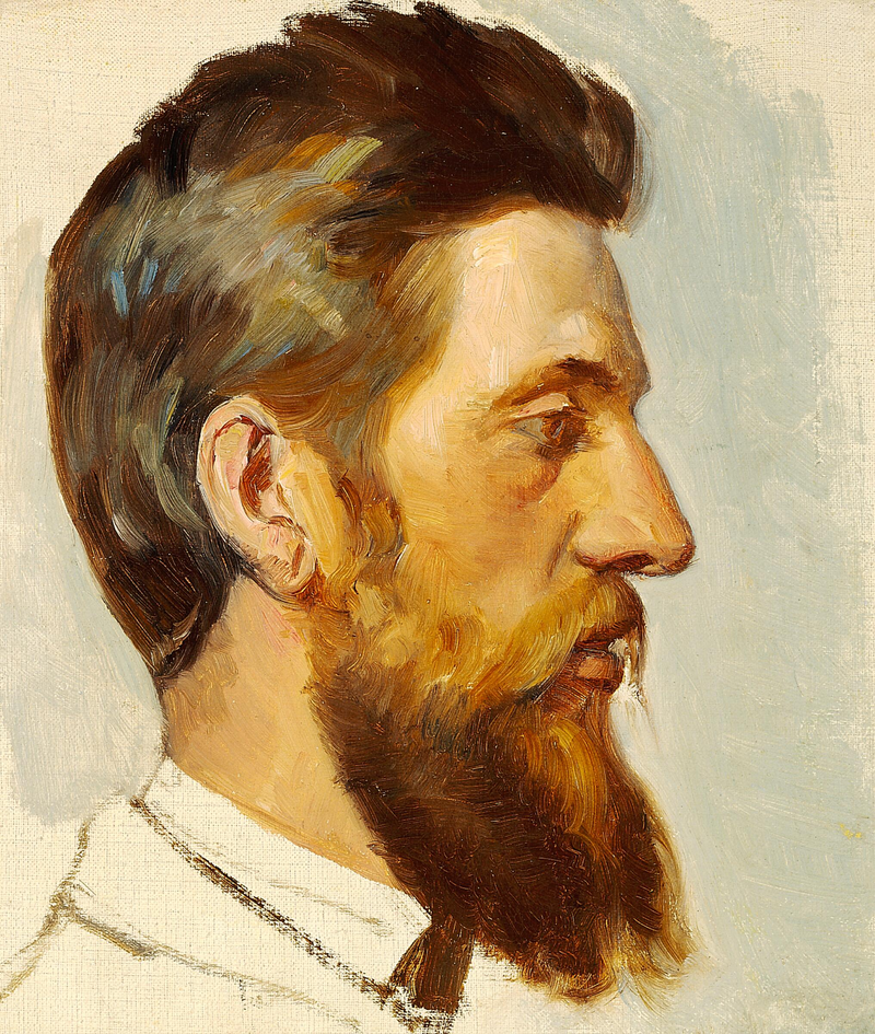 Der Fischer Hans Martin aus Skagen. -Michael Peter Ancher