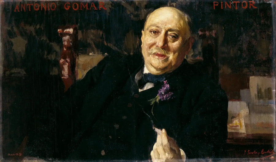 Der Maler Antonio Gomar y Gomar - Joaquín Sorolla