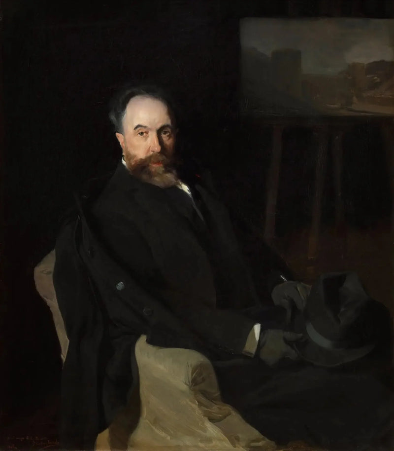 Der Maler Aureliano de Beruete - Joaquín Sorolla