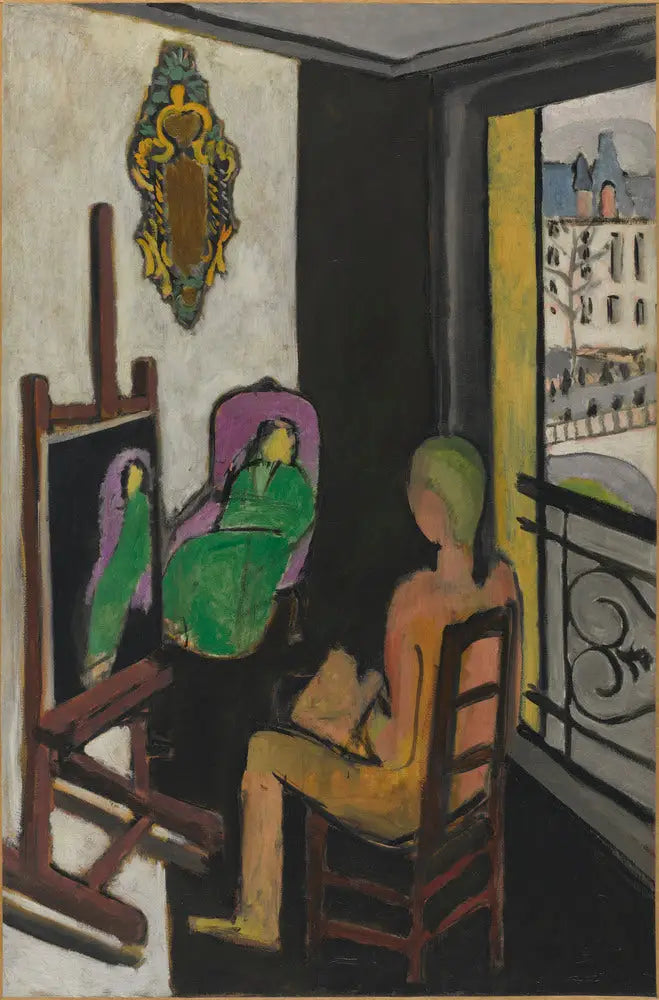 Der Maler in seinem Atelier - Henri Matisse