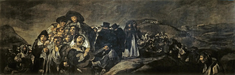 Die Pilgerfahrt zur Einsiedelei von San Isidro - Francisco de Goya