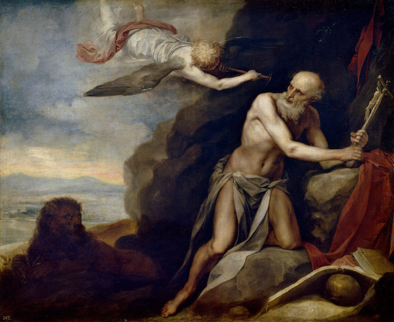 Der bußfertige heilige Hieronymus - Alonso Cano