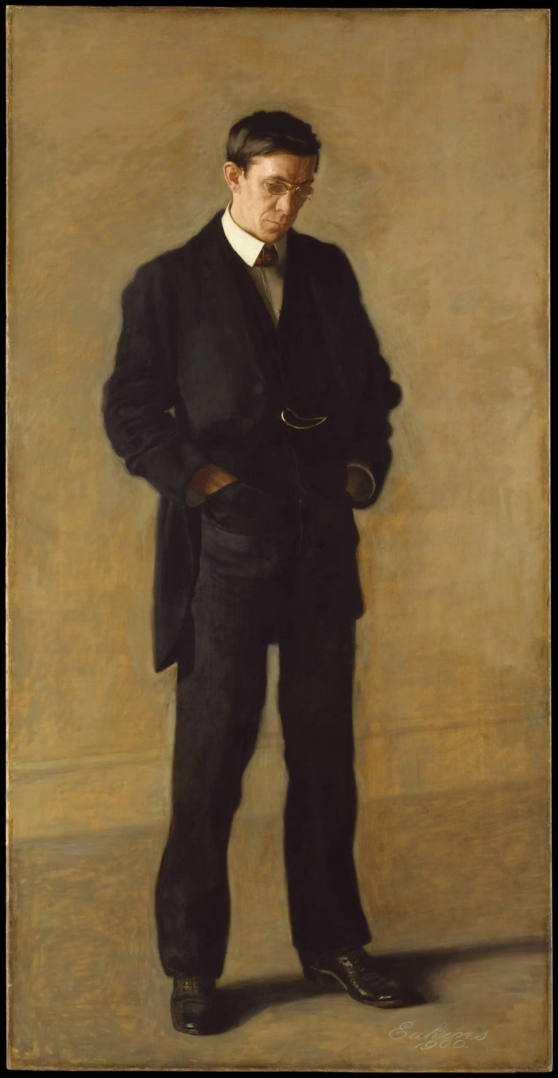Der Denker: Porträt von Louis N. Kenton - Thomas Eakins