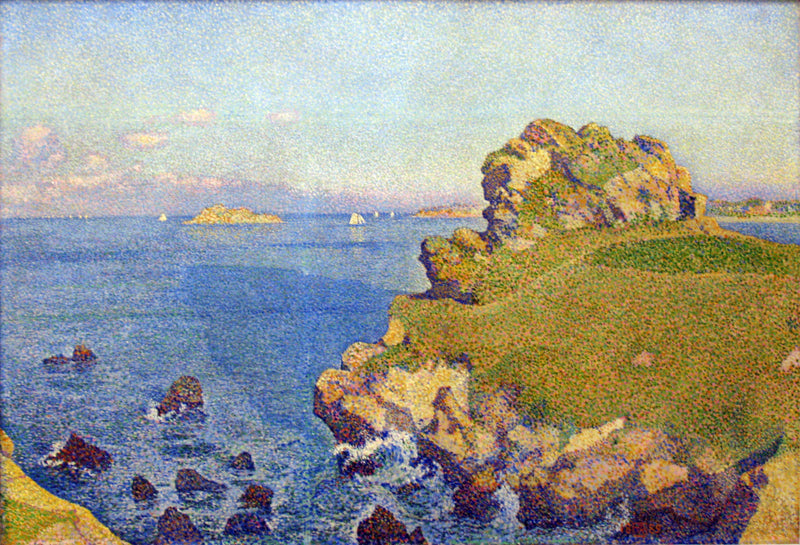Das „Per-Kiridy“ bei Flut, 1889 - Théo van Rysselberghe