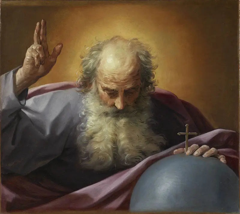 Der ewige Vater segnet die Welt - Guido Reni