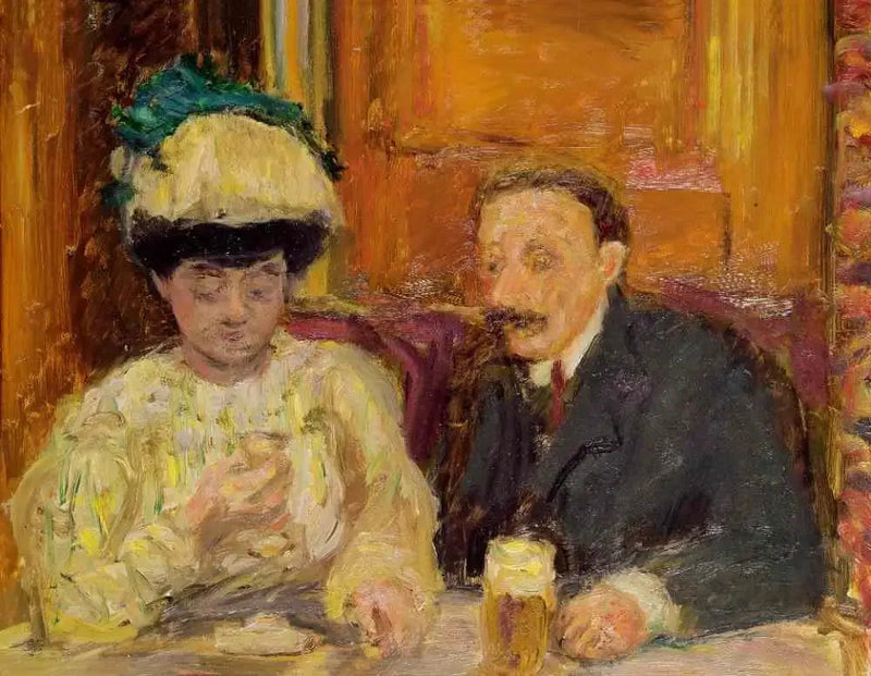 Das kleine Café - Pierre Bonnard