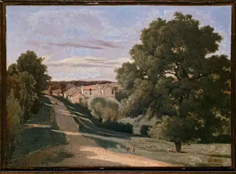 Le petit Chaville - Jean-Baptiste Camille Corot