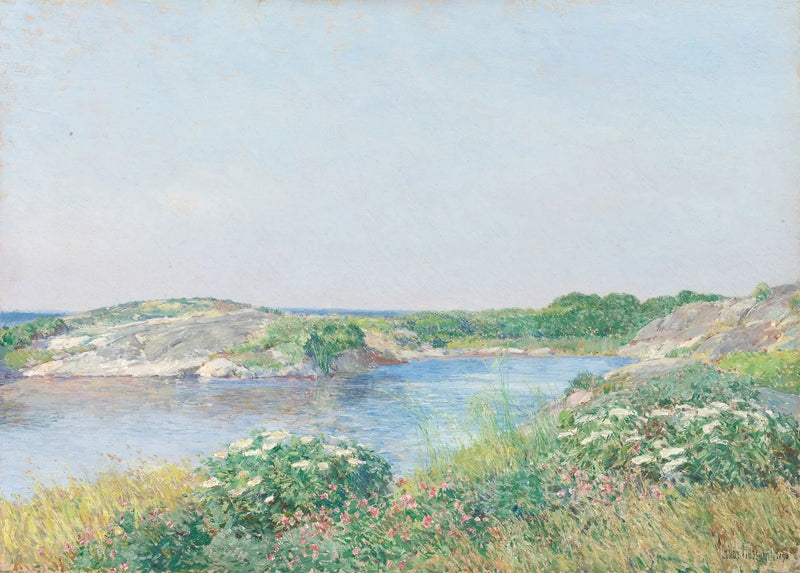 Der kleine Teich, Appledore - Childe Hassam