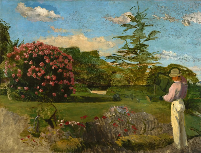 Der kleine Gärtner - Frédéric Bazille