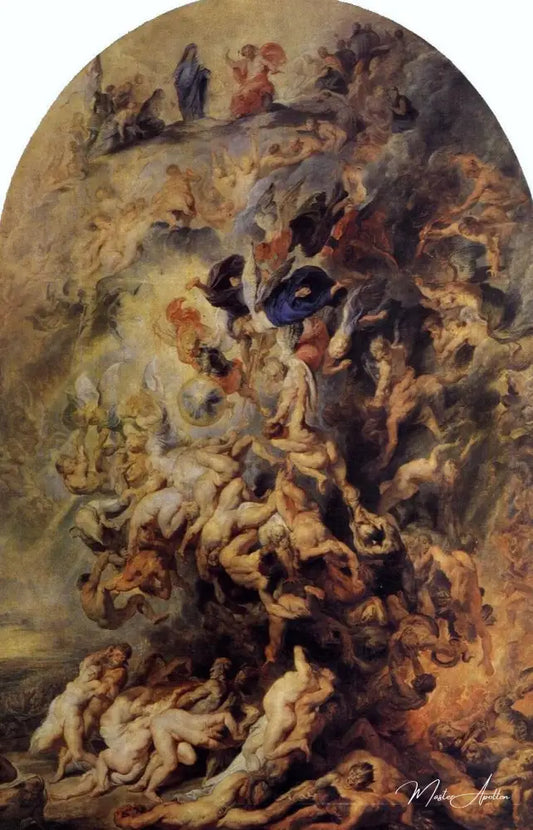 Le petit jugement dernier (Rubens) - Peter Paul Rubens - Reproductions de tableaux et peintures haut de gamme