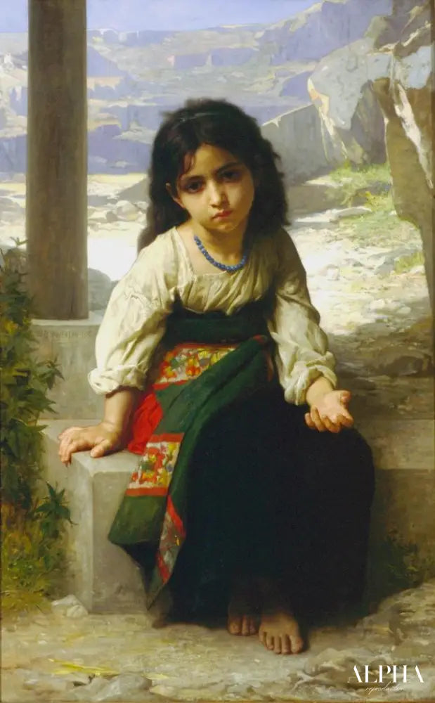 Le petit mendiant - William Bouguereau - Reproductions de tableaux et peintures haut de gamme